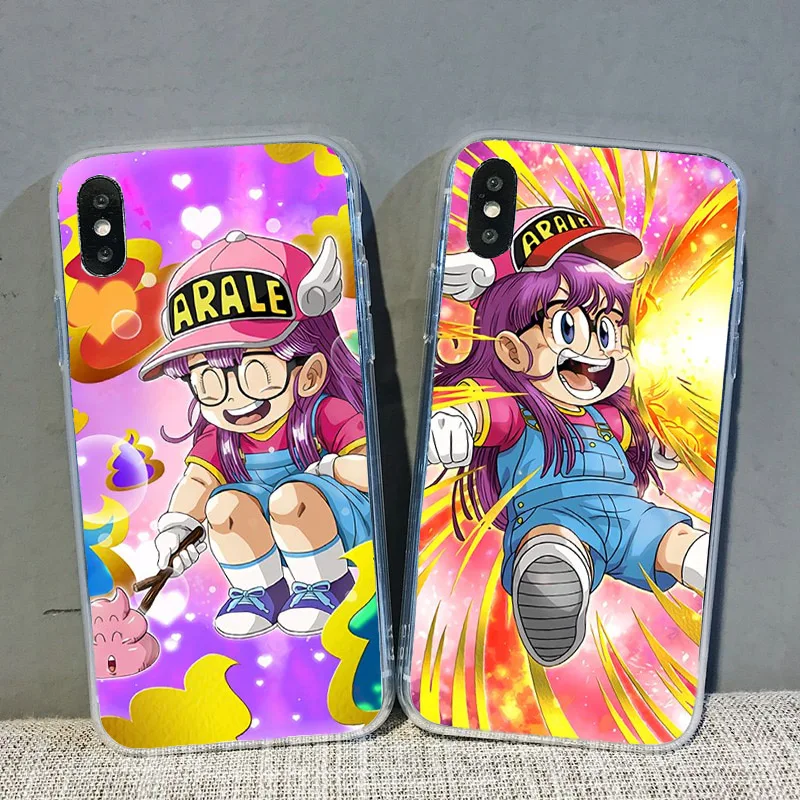 HOUSTMUST милый мультяшный Dr Slump Arale мягкий чехол для телефона iphone 11 pro xs max 7 6s 8 6 plus se 5