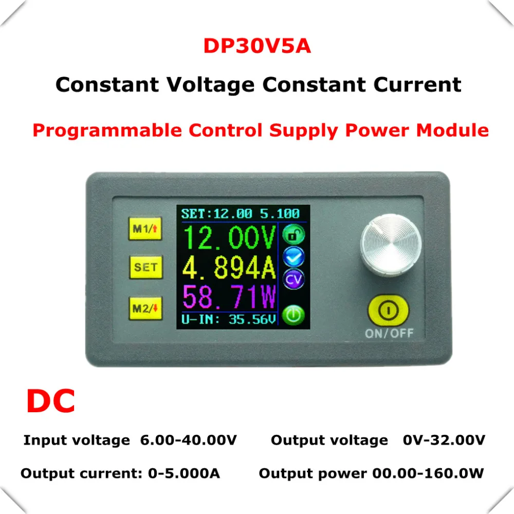 RD DP30V5A преобразователь напряжения постоянного тока понижающий программируемый