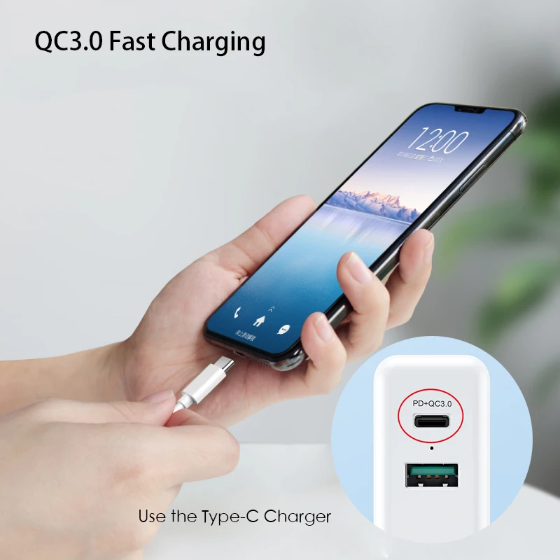 Кабель USB Type C к PD 60 Вт QC3.0 3A кабель для быстрой зарядки и передачи данных Huawei Samsung