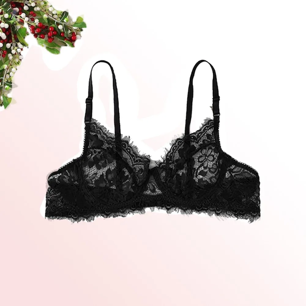 Размера плюс женский сексуальный кружевной бюстгальтер женское белье нижнее