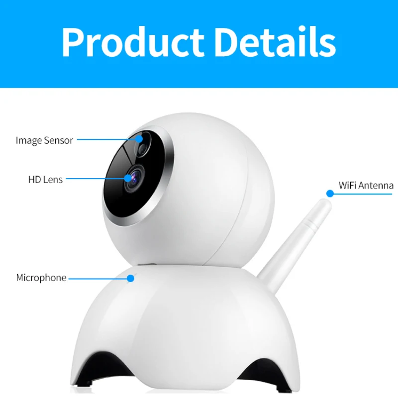 EWeLink умный IOT HD Камера Ночное видение IP reomotely просмотр с помощью приложения для