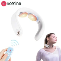 electric tens pulse neck massager for pain relief ems intelligent neck massager cordless with heat deep tissue neck massage