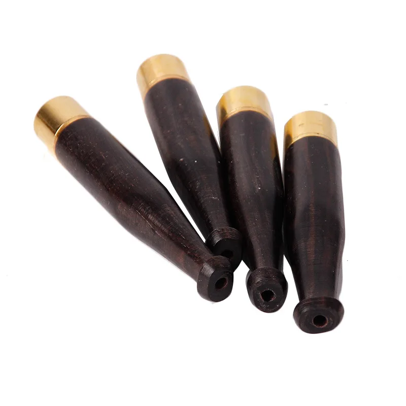 Новинка 1 шт. 52 мм женский черный деревянный держатель для сигарет мини