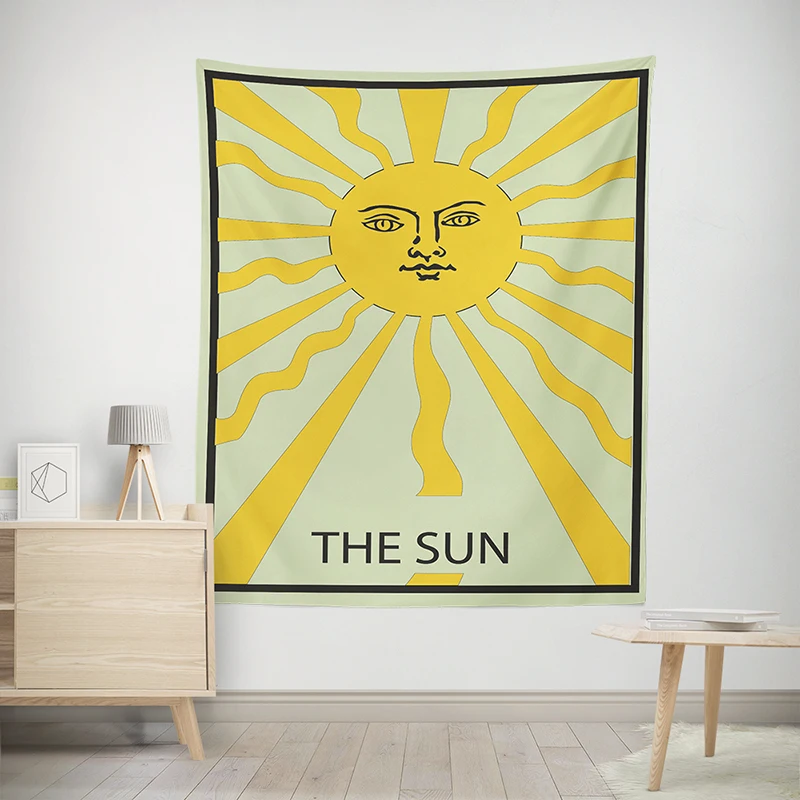 Бохо Солнце Мандала одеяло бросок стены гобелен украшения дома|Гобелен| |