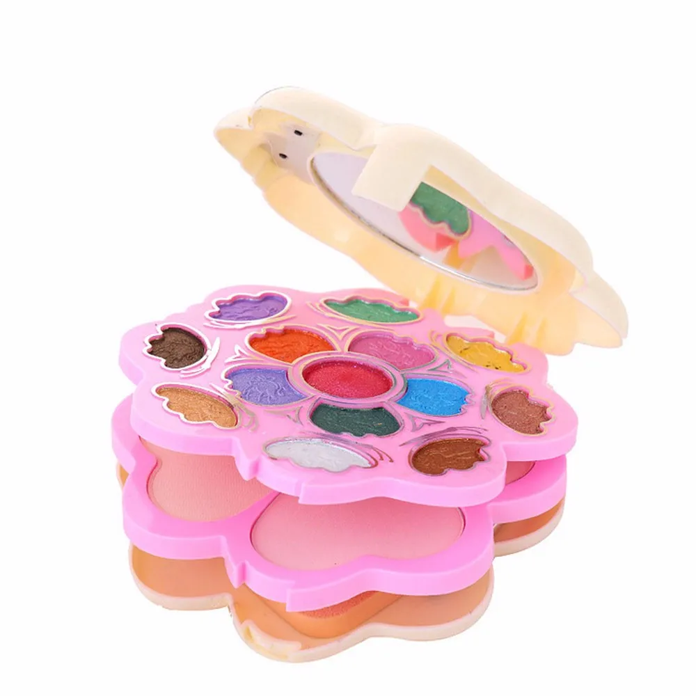 Портативные 5 цветов палета де Сомбра Металлические Блестящие дымчатые глаза