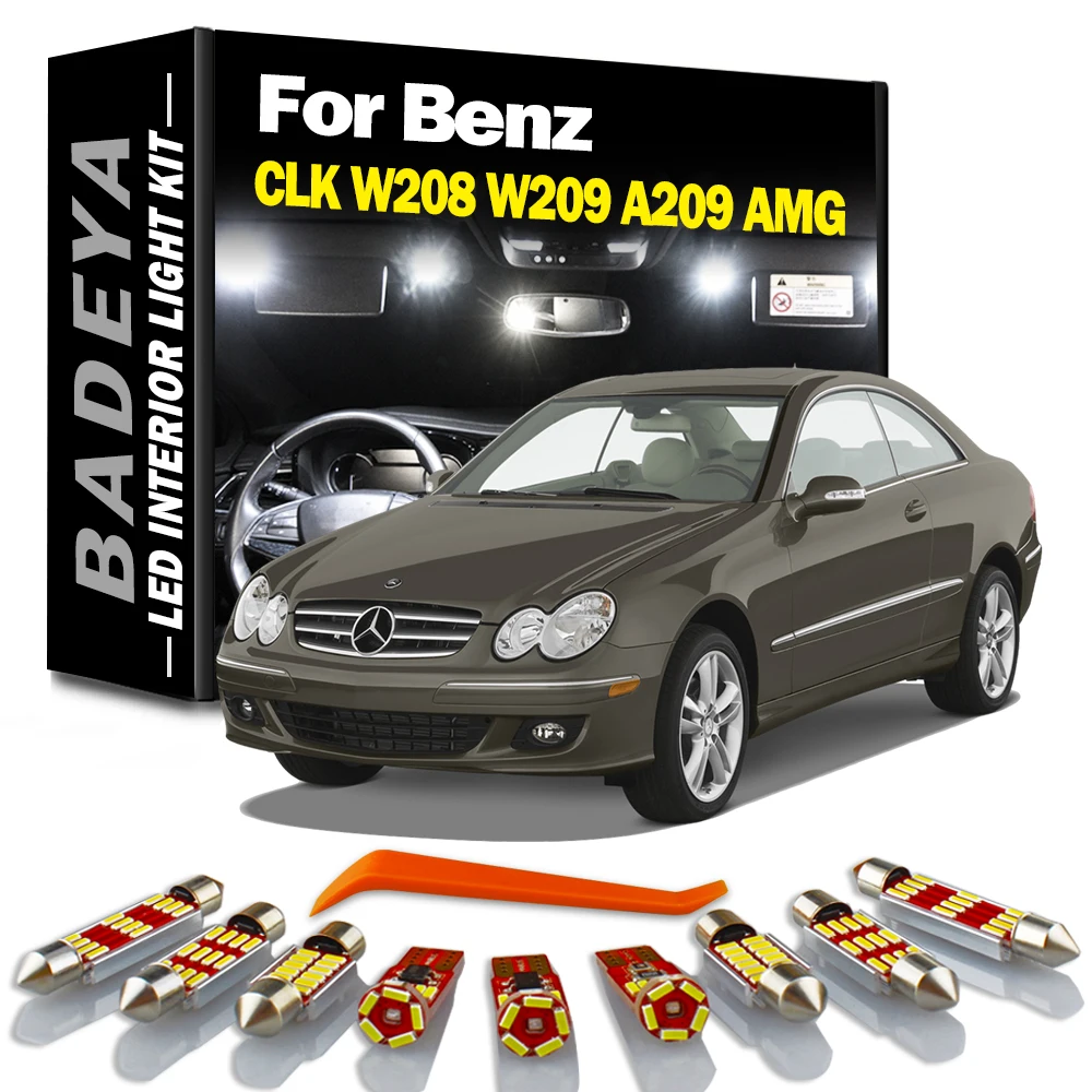 BADEYA Canbus для Mercedes Benz CLK W209 C209 W208 C208 A209 AMG 1998-2010 фонарь набор без ошибок автомобильные