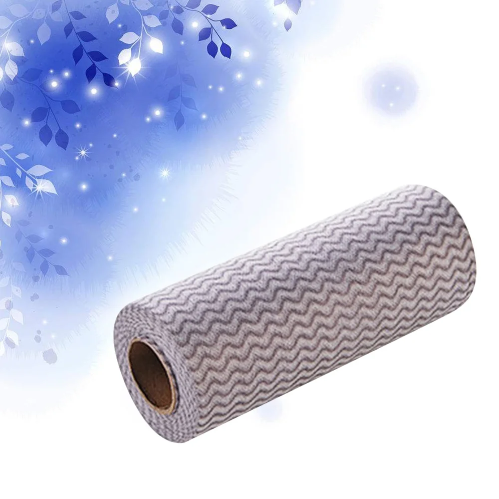 

50pcs/Roll Mutipurpose Handy Wipes Cleaning Wipes Disposable Nonstick Wiping Rags Nonwovens House Cleaning Cloth Kitchen Dish Di