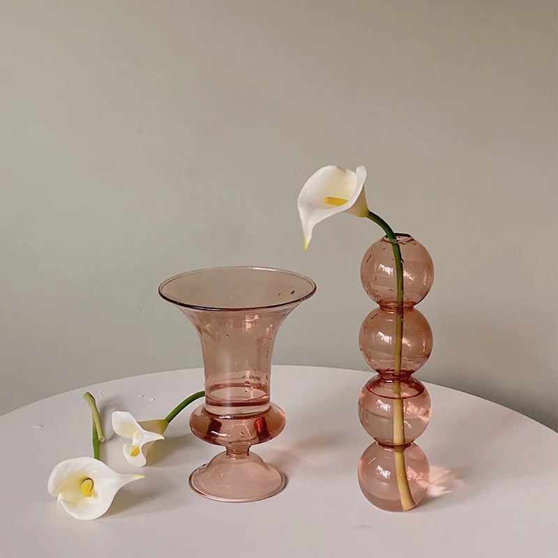 Цветочная ваза для свадьбы искусственная стеклянная стеклянные контейнеры