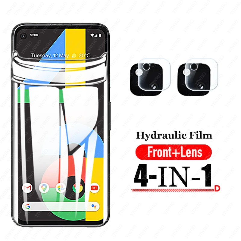 

For Google Pixel 5 4A 5G Hydrogel Film Screen Protector Protective Film For Google Pixel 4A Pixel4A 5.81 inches 9H Not Glass