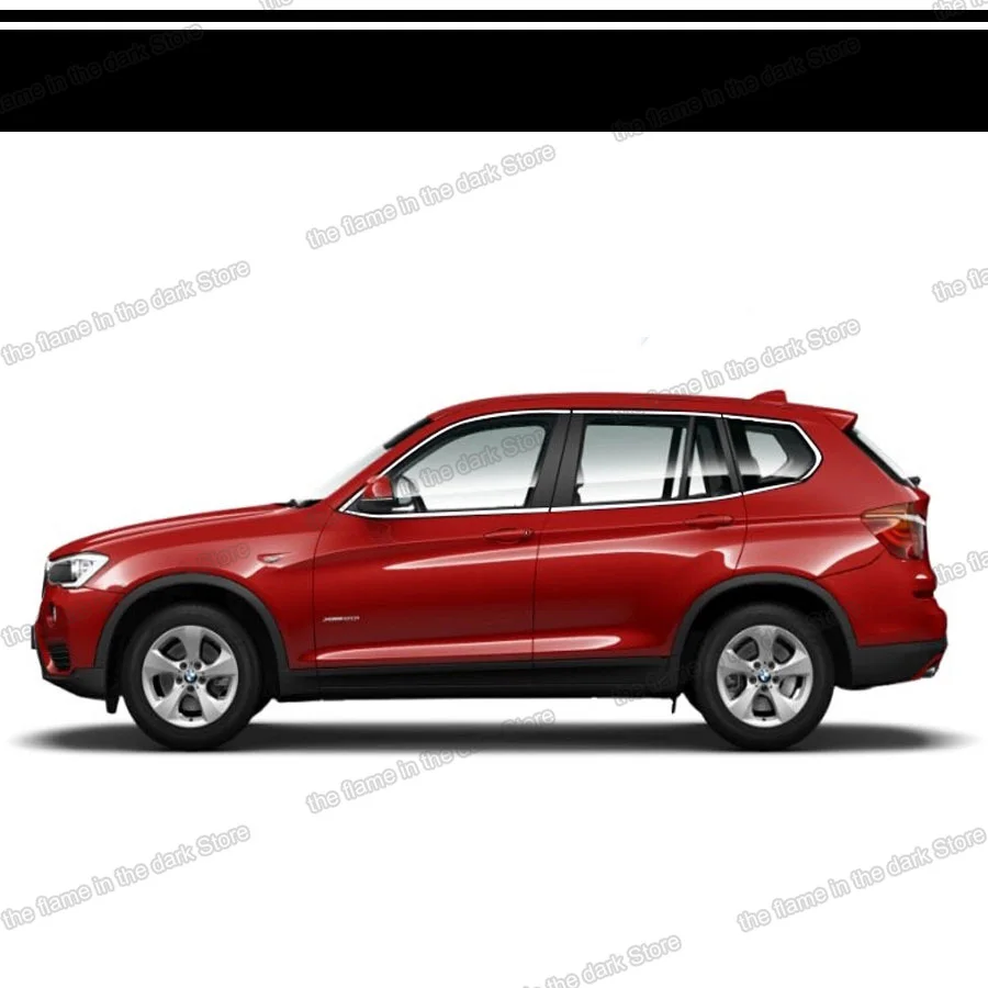 Lsrtw2017 304 нержавеющая сталь автомобильная оконная отделка украшение для bmw x3 2011 2012