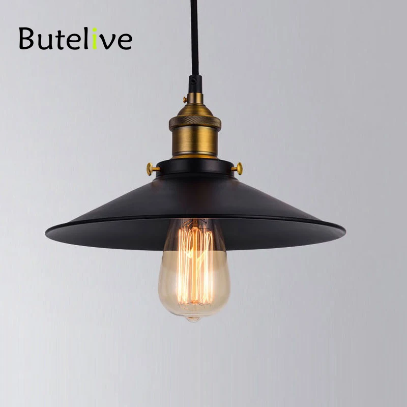 Винтажные подвесные светильники промышленный современный подвесной светильник