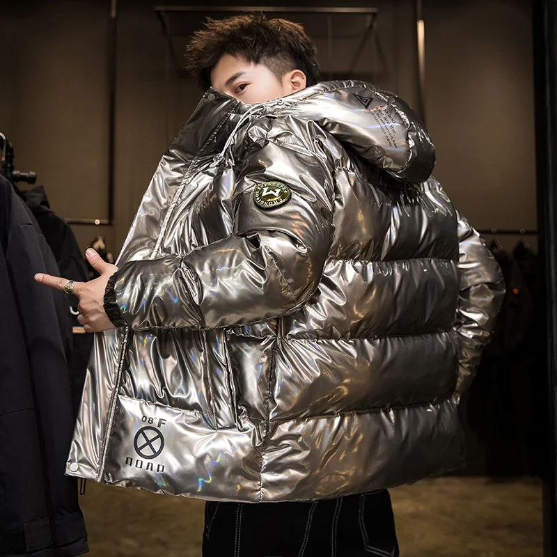 New collection Jakcet Men Warm Fashion for Male Feather High-end Hooded Outwear New Feather Down Thicken Light Homme Jackets