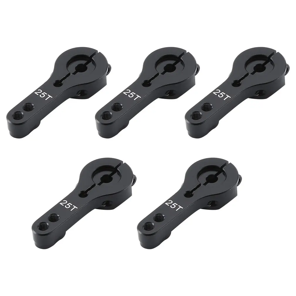 

5pcs 25T Metal Servo Rocker Metal RC Servo Arm Aluminum RC Model Set For Futaba For Savox For Xcore For HL For HSP