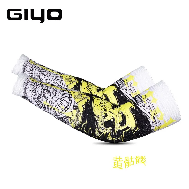 Style 6 Giyo дышащие быстросохнущие велосипедные гетры для рук, велосипедные рукава, защита от ультрафиолета, для альпинизма, спорта на открытом воздухе, нарукавники - Цвет: Style 6