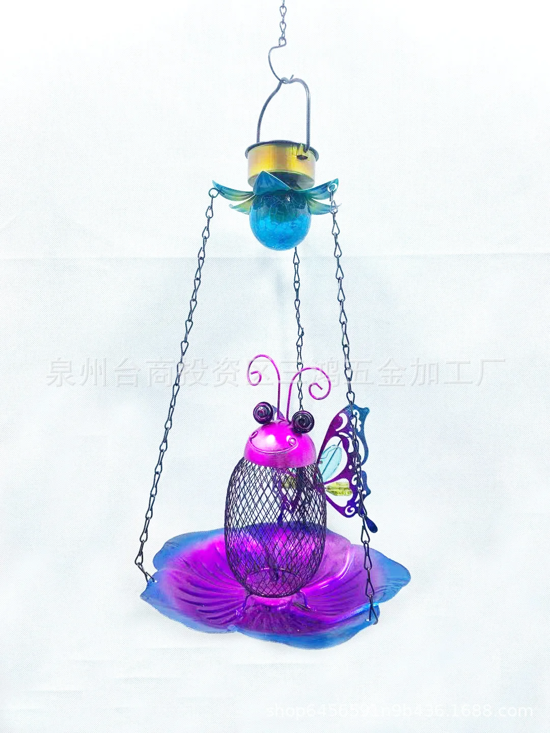 

Solar Three-dimensional Hollow Butterfly Bird Feeder Outdoor Garden Solar Bird Feeder