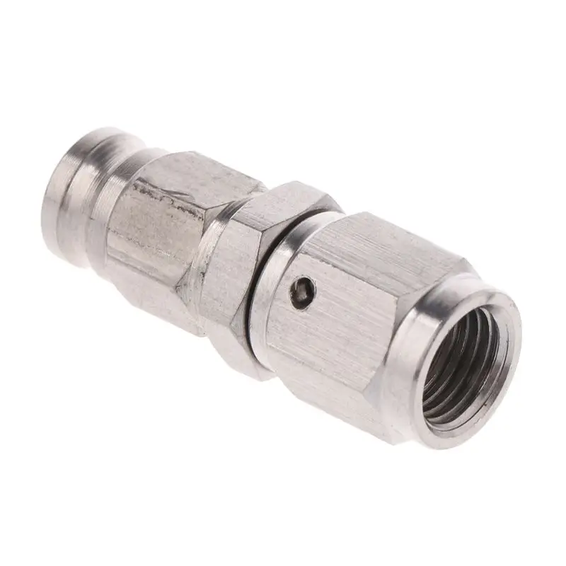 

AN -3 Hose to M10x1.0 Straight Stainless Steel PTFE Custom Brake Clutch Hose Fitting N84F
