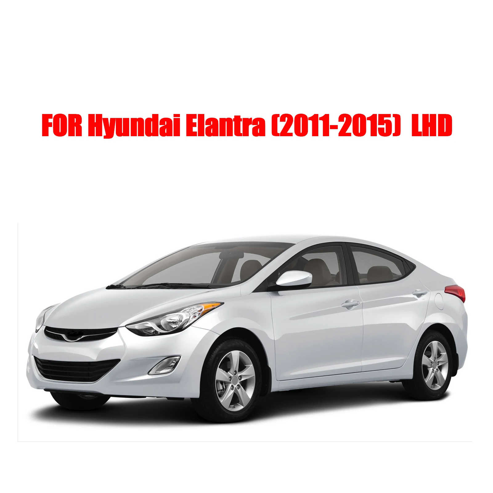 Для Hyundai Elantra Avante 2011-2015 хромированные дверные ручки накладка отделка аксессуары
