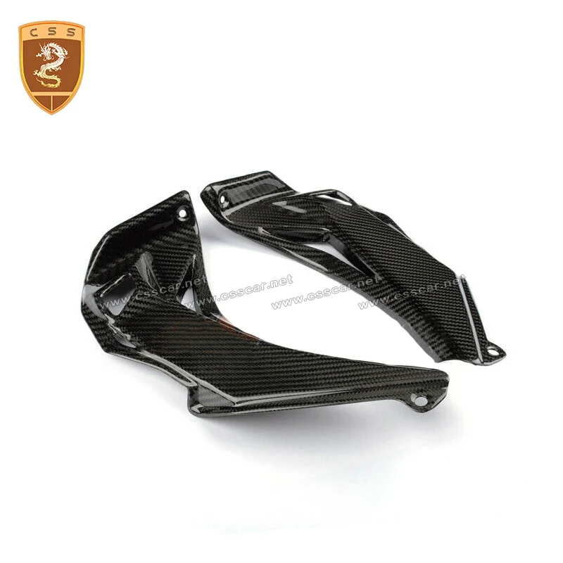 

ZX-10R Upper Front Dash Air Intake Cowl Fairing Carbon Fiber 2016-2020