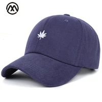 maple leaf embroidered baseball caps menwomen baseball cap solid outdoor shade bone daddy trucker cap unisex couple hats cotton
