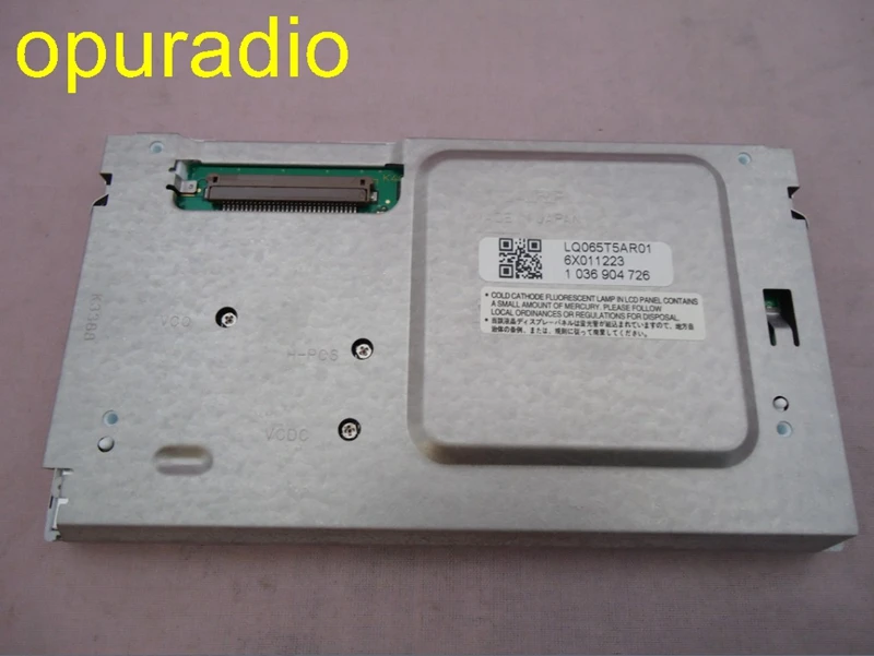 LQ065T5AR01 LQ065T5AR03 L5F30399T00 L5F30399T03 Оригинальный ЖК экран панель для Mercedes Benz NTG1 gps