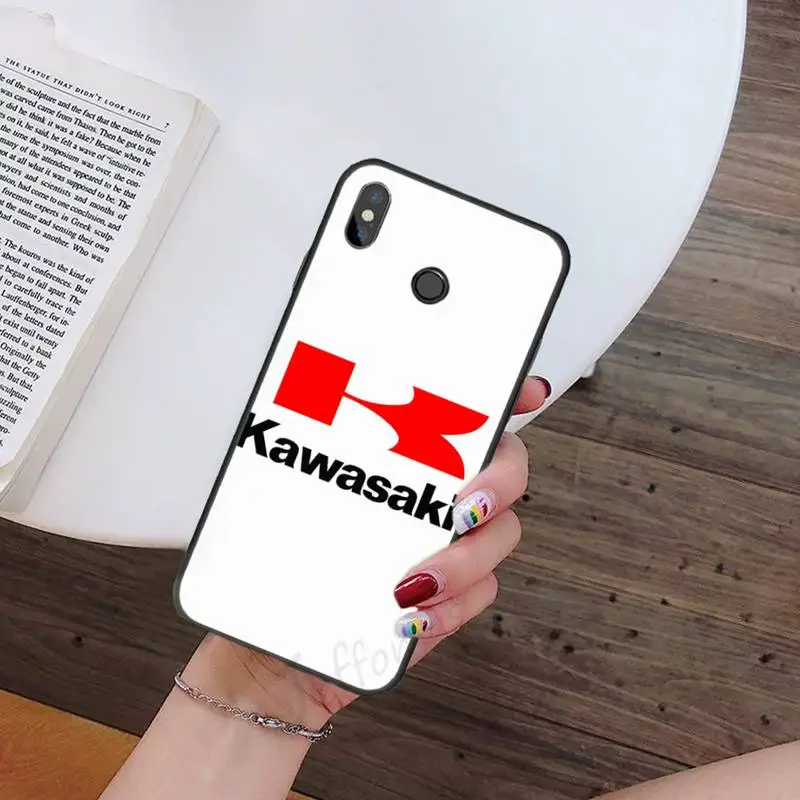 

Japanese brand Kawasaki moto phone case for Xiaomi Redmi 7 9t 9se k20 mi8 max3 lite 9 note 8 9s 10 pro Soft Silicone Shell
