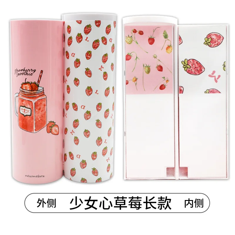 Цвет: желтый Милый уголовного Kawaii кот», «кролик» школьный Карандаш Чехол для девочек и мальчиков, ручка коробки творческие Карандаш Чехол большого мешка для сбора пыли большой картридж канцелярских принадлежностей - Цвет: Цвет: желтый