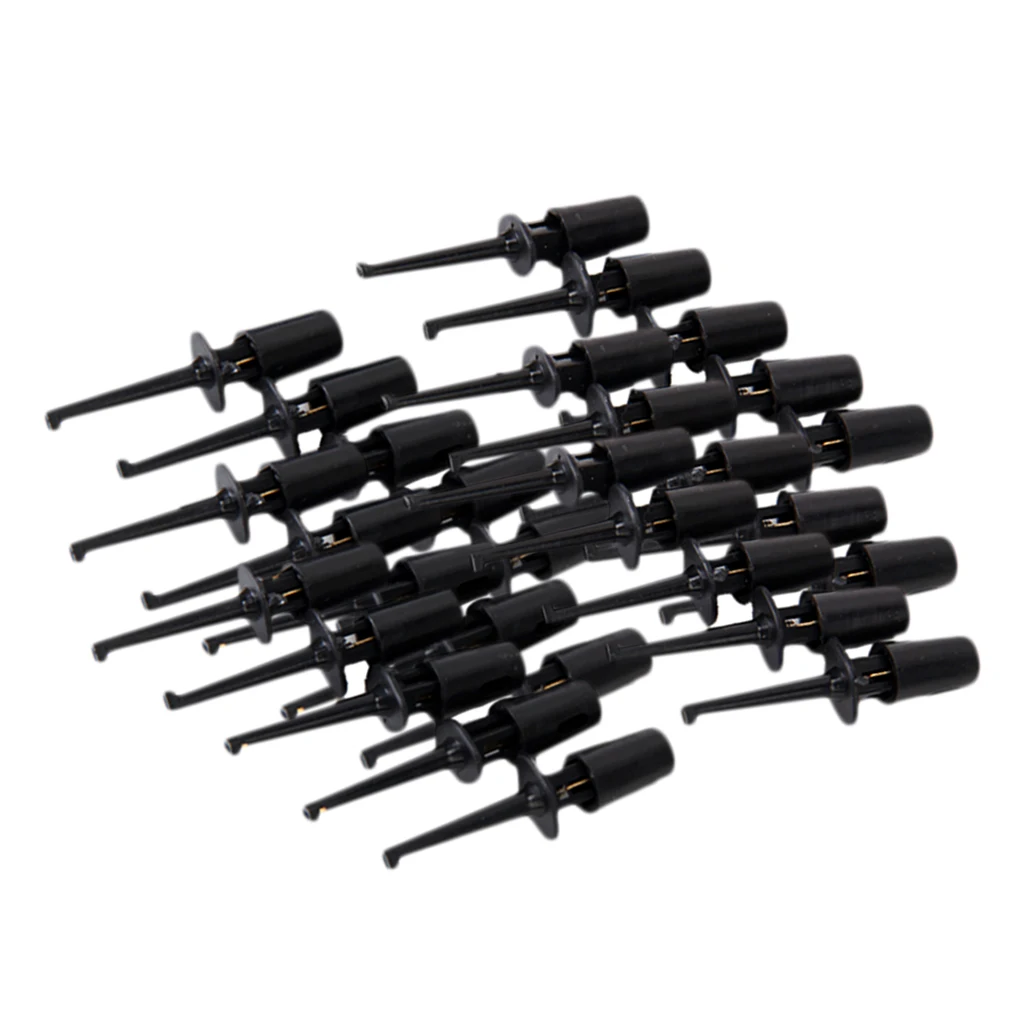 30 шт. один тест крюк компоненты штекер датчика поставки зажим для PCB SMD IC|Домашний