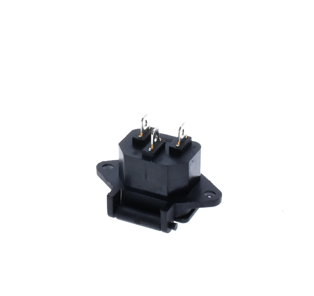 10 шт. AC 250V 10A 3 контактный IEC320 C14 гнездо входа Мощность Разъем черный +