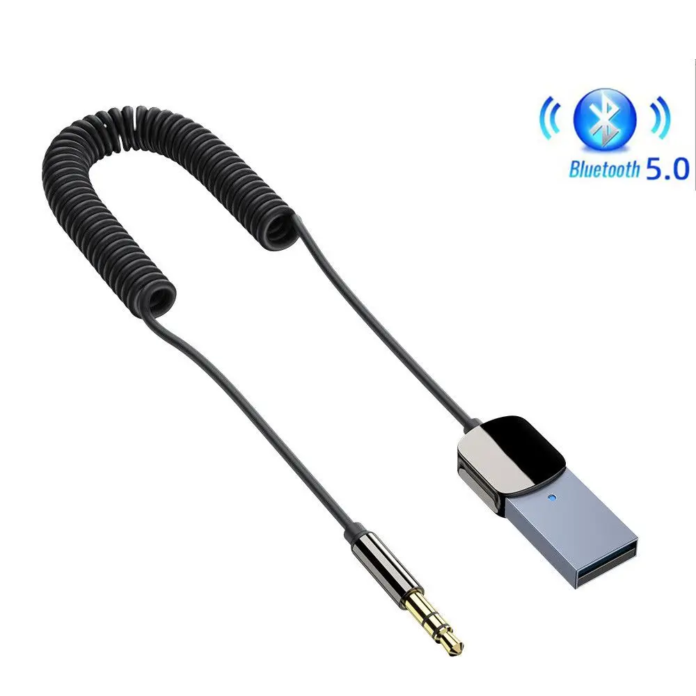 Музыкальный Bluetooth 50 BT Передатчик Автомобильный приемник автомобильный аудио Aux