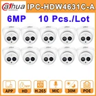 Оптовая продажа 10 шт.лот DH-IPC-HDW4631C-A сетевой видеорегистратор Dahua IP сети Камера дома IPC HD 6MP CCTV IR30M Ночное видение Встроенный микрофон IP67 Onvif