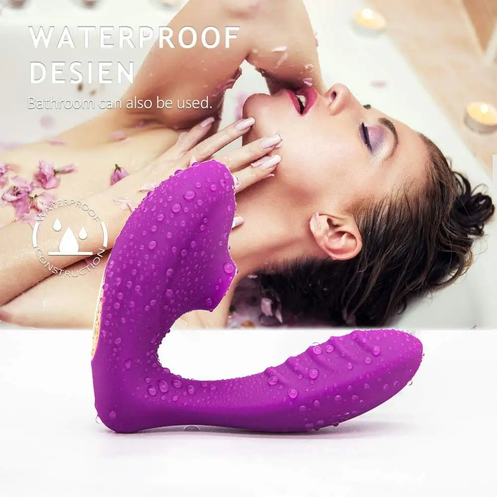 Мощное стимулирование клитора с 3 режимами всасывания + 7 режимов вибрации