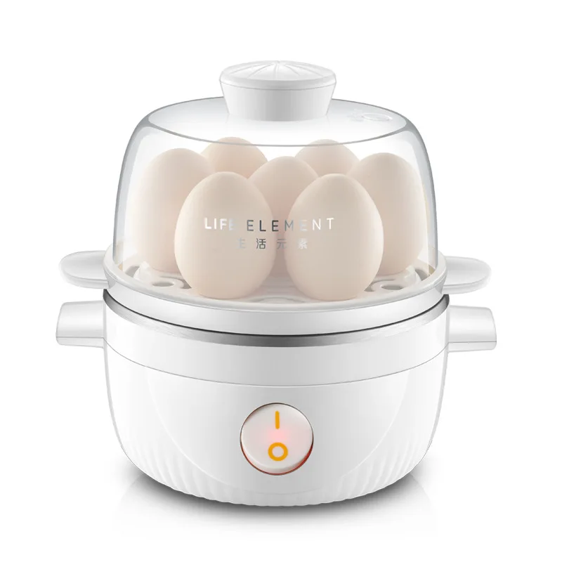 Multifunction Egg Cooker Mini Breakfast Egg Machine Automatic Power Off Anti-dry Egg Boiler Cooker Steamer For Home Kitchen
