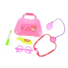 Детский ролевой стетоскоп, портативный чемодан, медицинский комплект для детей, развивающая ролевая игра, Классические игрушки