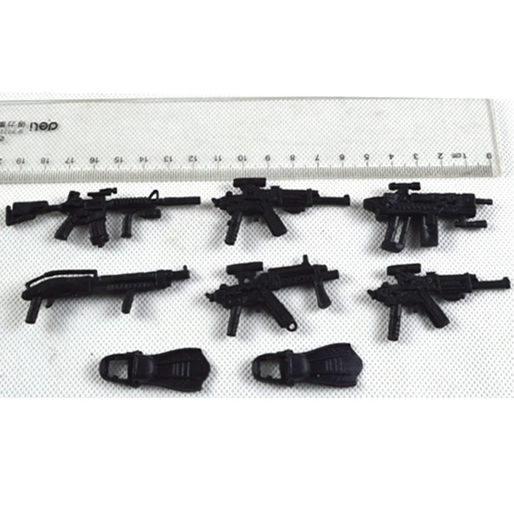 

6Pcs/Set Military Force Army Soilder Assembly Model Mini Action Figures Kids Toy