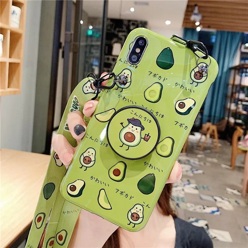 Для iphone XR 3D Тоторо мягкий чехол для iphone X XS max 8plus 7plus 6 6S 6p Симпатичные Монстры ТПУ задняя крышка+ игрушка+ ремень+ подставка