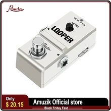 Rowin LN-332A Guitar Mini Loop TF Memory Card Pedal Looper Effect Pedals For Electric Guitar 10 Min Recording