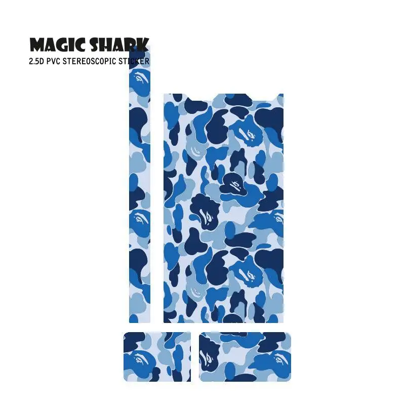 Крутой Камуфляжный военный красочный кожаный стикер для электронной сигареты