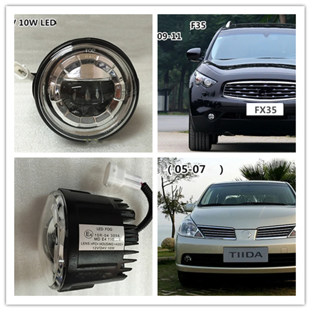 2 шт. светодиодный светодиодные противотуманные фасветильник на передний бампер