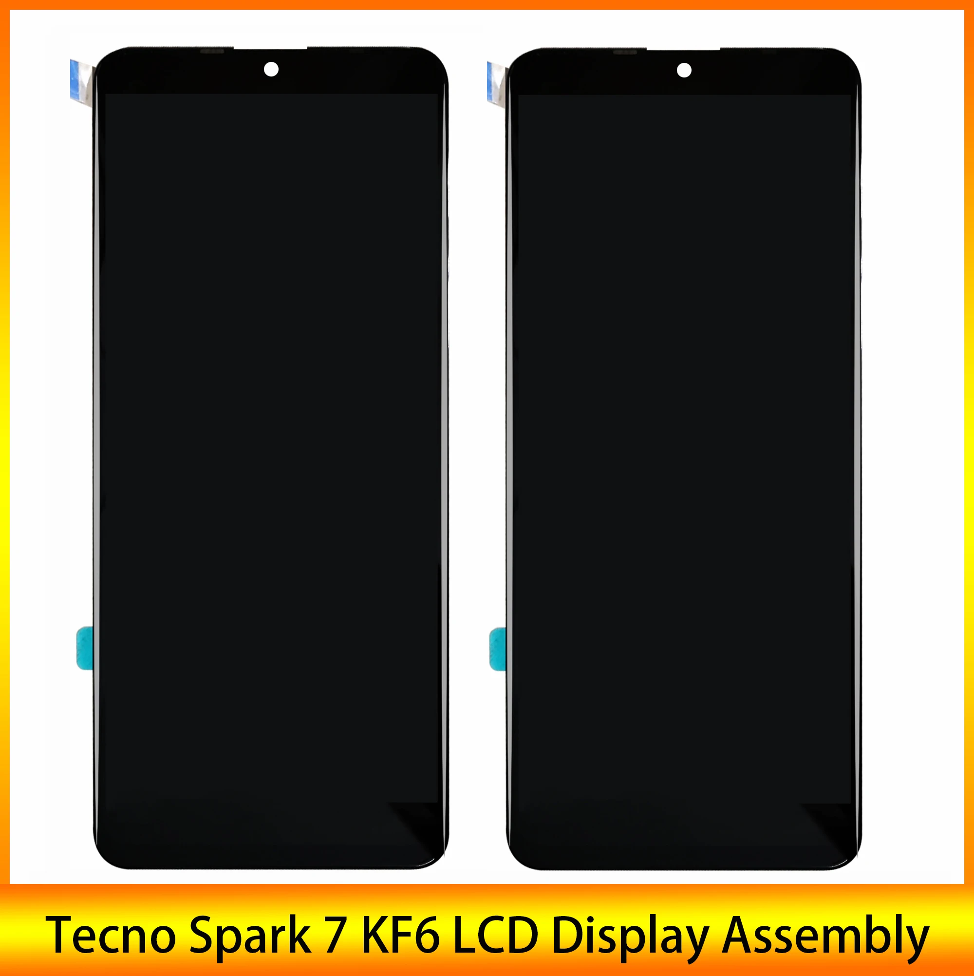 

Высококачественный Оригинальный ЖК-дисплей 6,5 дюйма для Tecno Spark 7 KF6 KF6n, ЖК-дисплей, сенсорный датчик, дигитайзер
