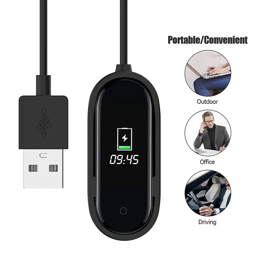 Разборка-Бесплатный кабель зарядное устройство адаптер для Xiaomi Mi Band 4 3 usb зарядный кабель замена зарядное устройство Смарт Браслет аксессуары