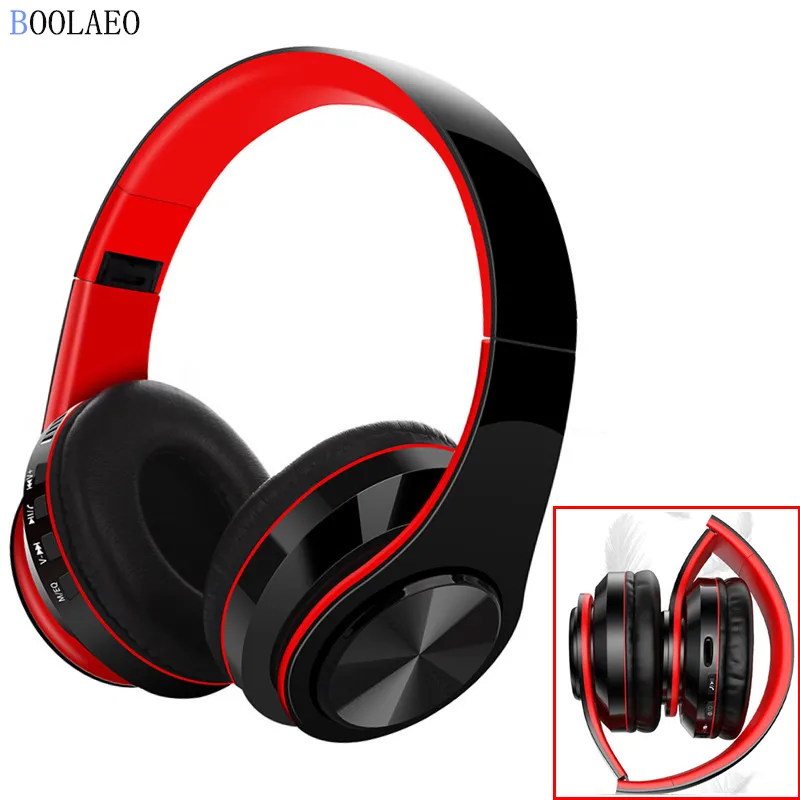 Ture портативные наушники Bluetooth Беспроводная Hi Fi стерео Складная гарнитура аудио с