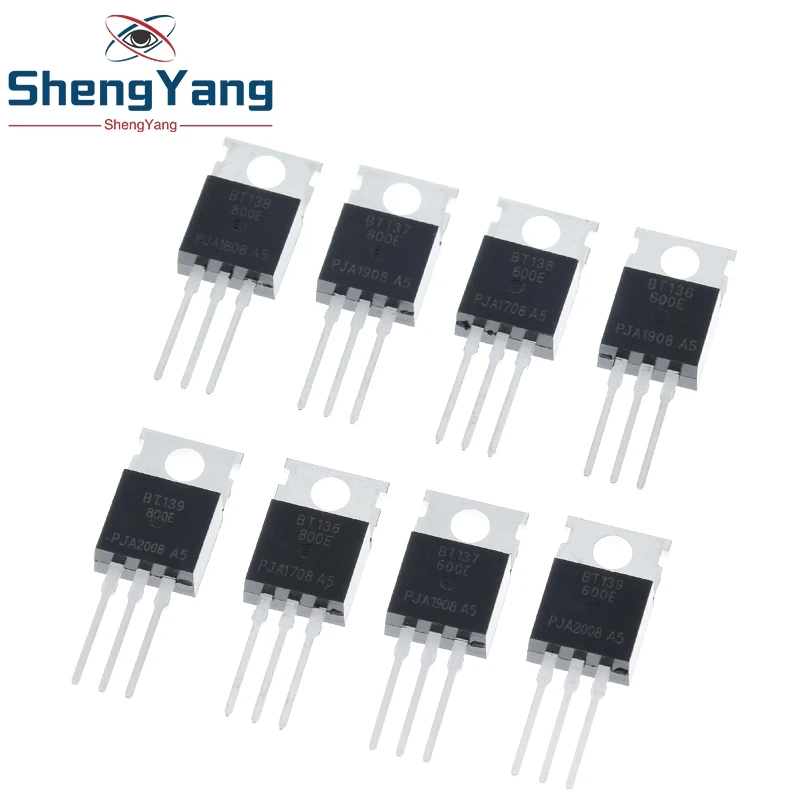 10 шт. BT136-600E BT137-600E BT138-600E BT139-600E BT136-800E BT137-800E BT138-800E BT139-800E-220 BT136 BT137 BT138 BT139 IC