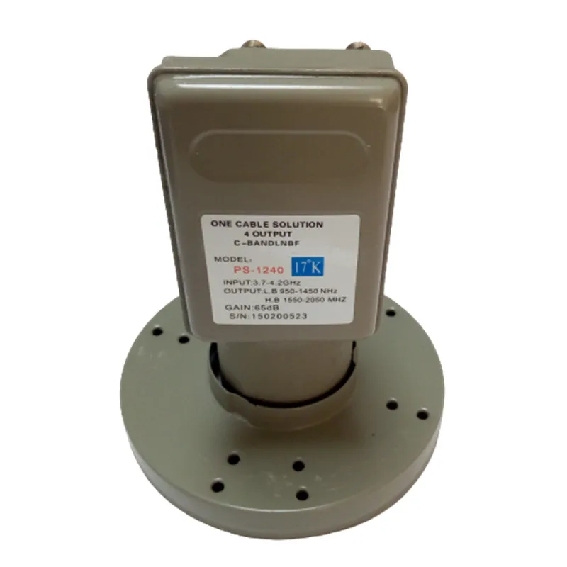 Спутниковая тарелка с высоким коэффициентом усиления HDTV C Band 4 Выход LNB для