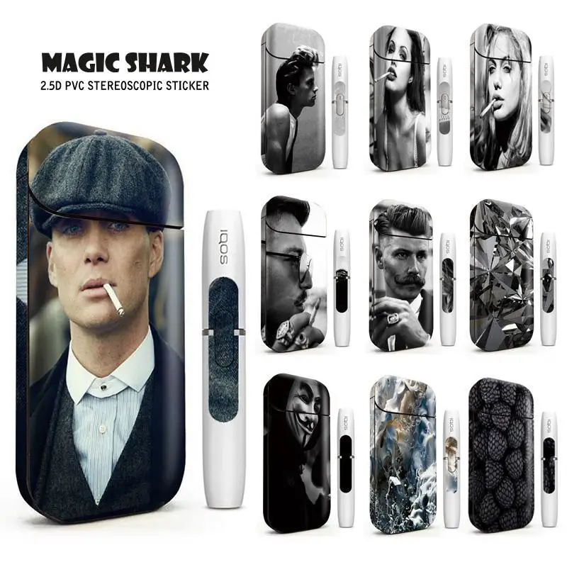 Модная наклейка на чехол с изображением ангела Юлии розы и ягоды для IQOS 2 4 Plus p