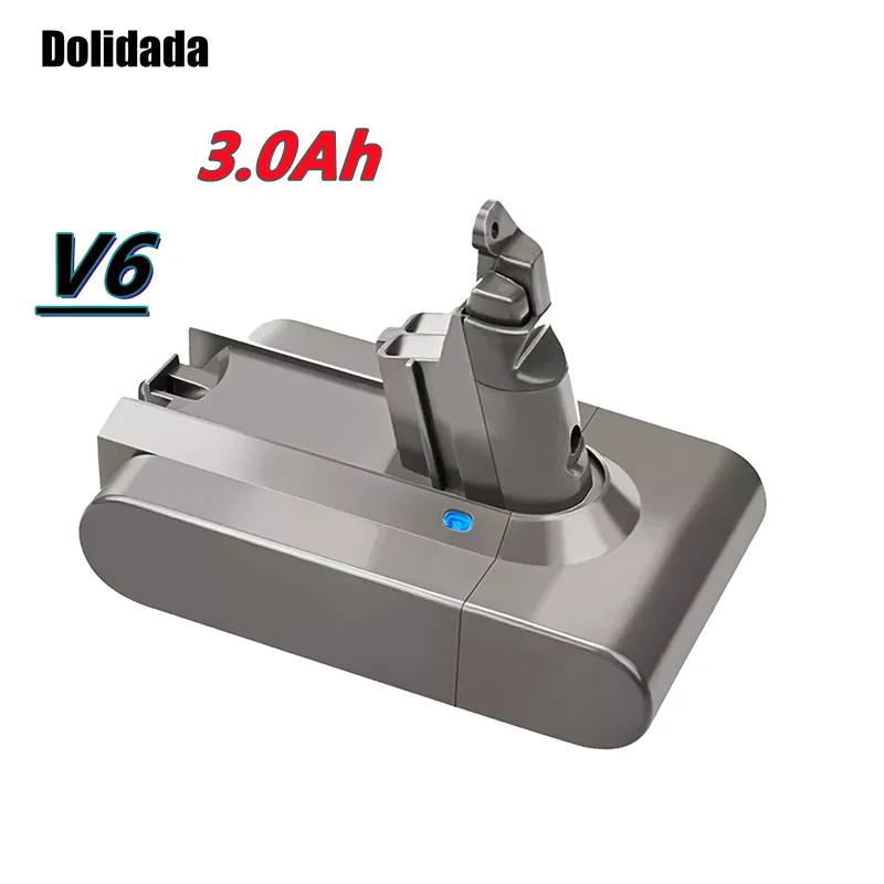 

21.6V 6000mAh Replacement Battery for Dyson Li-ion Vacuum Cleaner SV09 SV07 SV03 DC58 DC61 DC62 DC74 V6 965874-02 Animal Battery