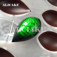 chocolate candy bars mold polycarbonate plastic baking pastry cake decorating tools tray form for bakery party molde chocolate