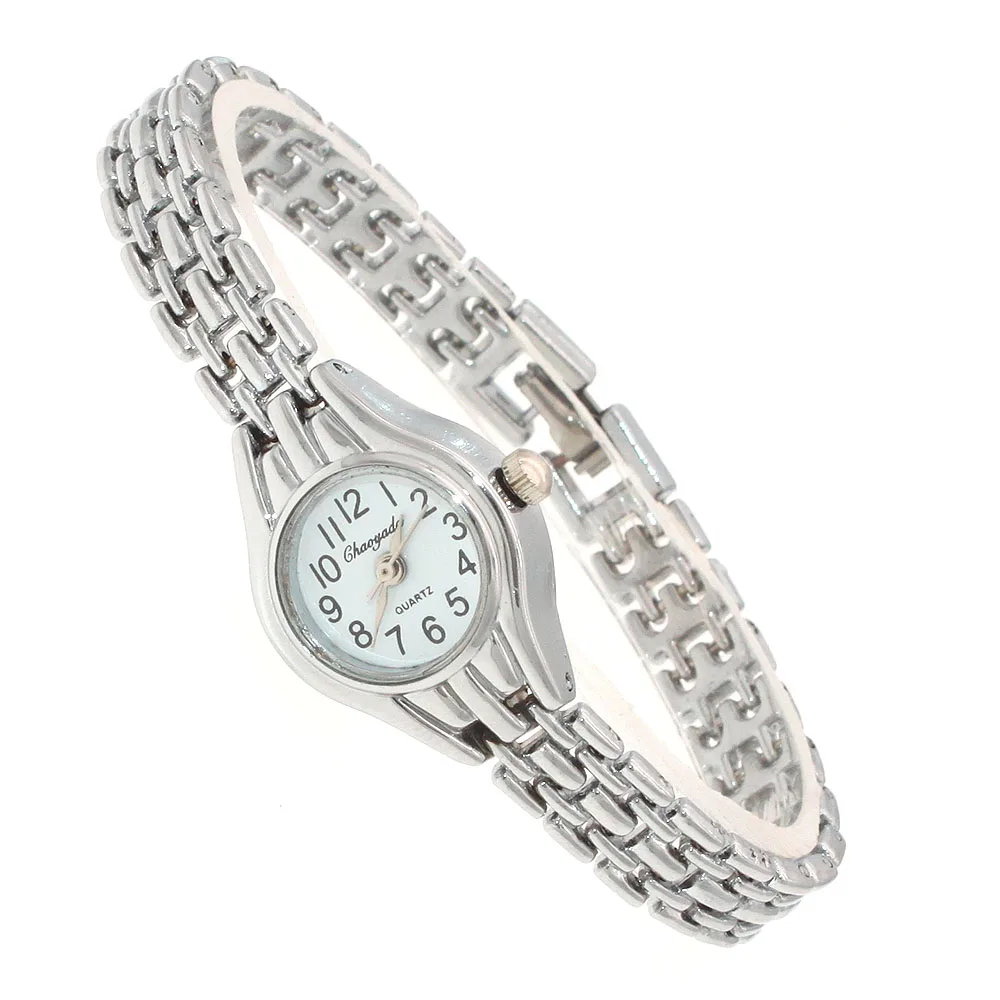 Женские кварцевые часы с браслетом из нержавеющей стали | Наручные