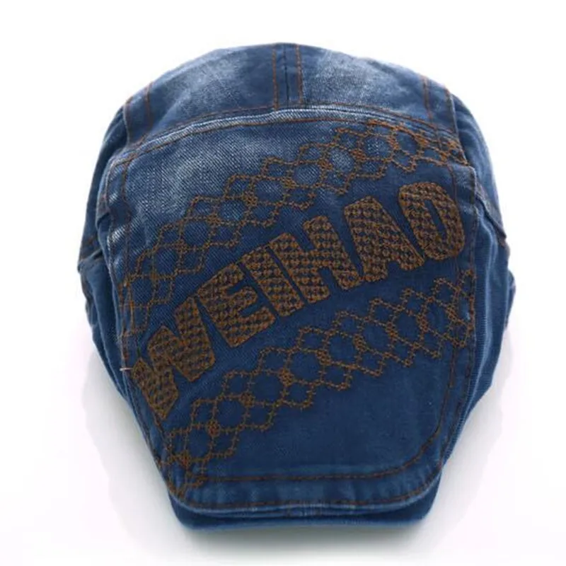 Снэпбэк SHALUOTAOTAO Новинка весна-осень джинсовые береты для мужчин и женщин