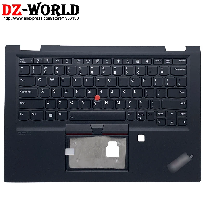 Comprar Teclado Retroiluminado En Inglés Para Ordenador Portátil, Cubierta Superior Con Reposamanos Para Lenovo Thinkpad X13 Yoga Gen1, 5M10Y85839, Wlan, Nuevo