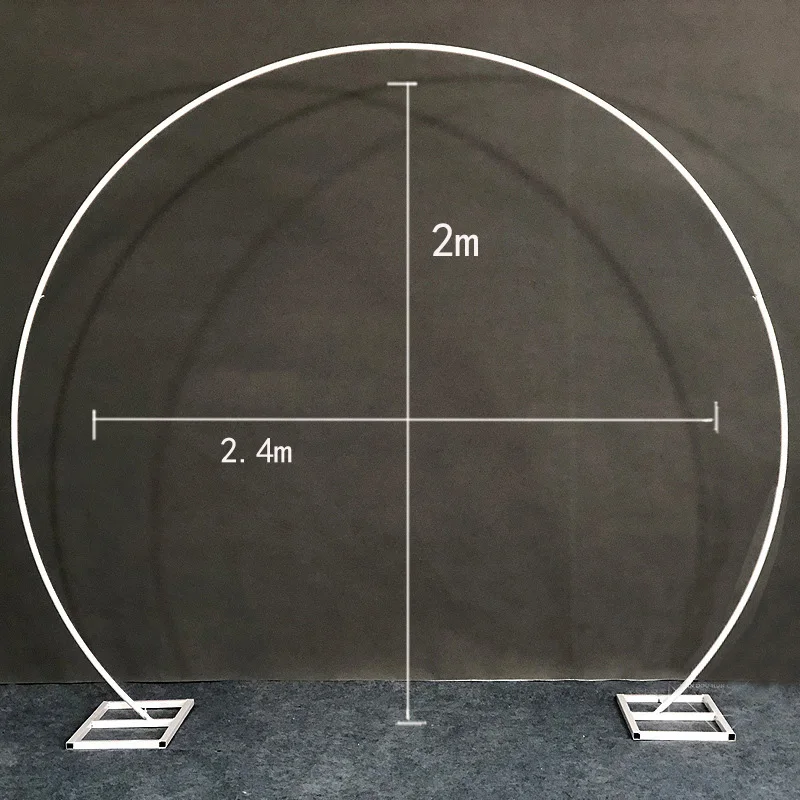 Реквизит для свадебной арки Iron Circle фон фотосъемки с одной аркой улицы газона